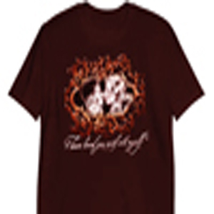 t-shirt iwtv en vente rouge